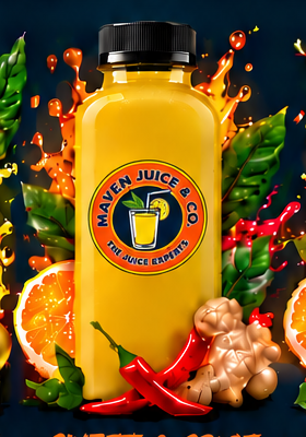 Sweet and Spice juice bottle